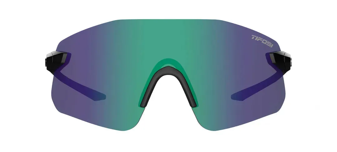 Tifosi Vogel SL Sport Sunglasses (Smoke Green/Gloss Black)