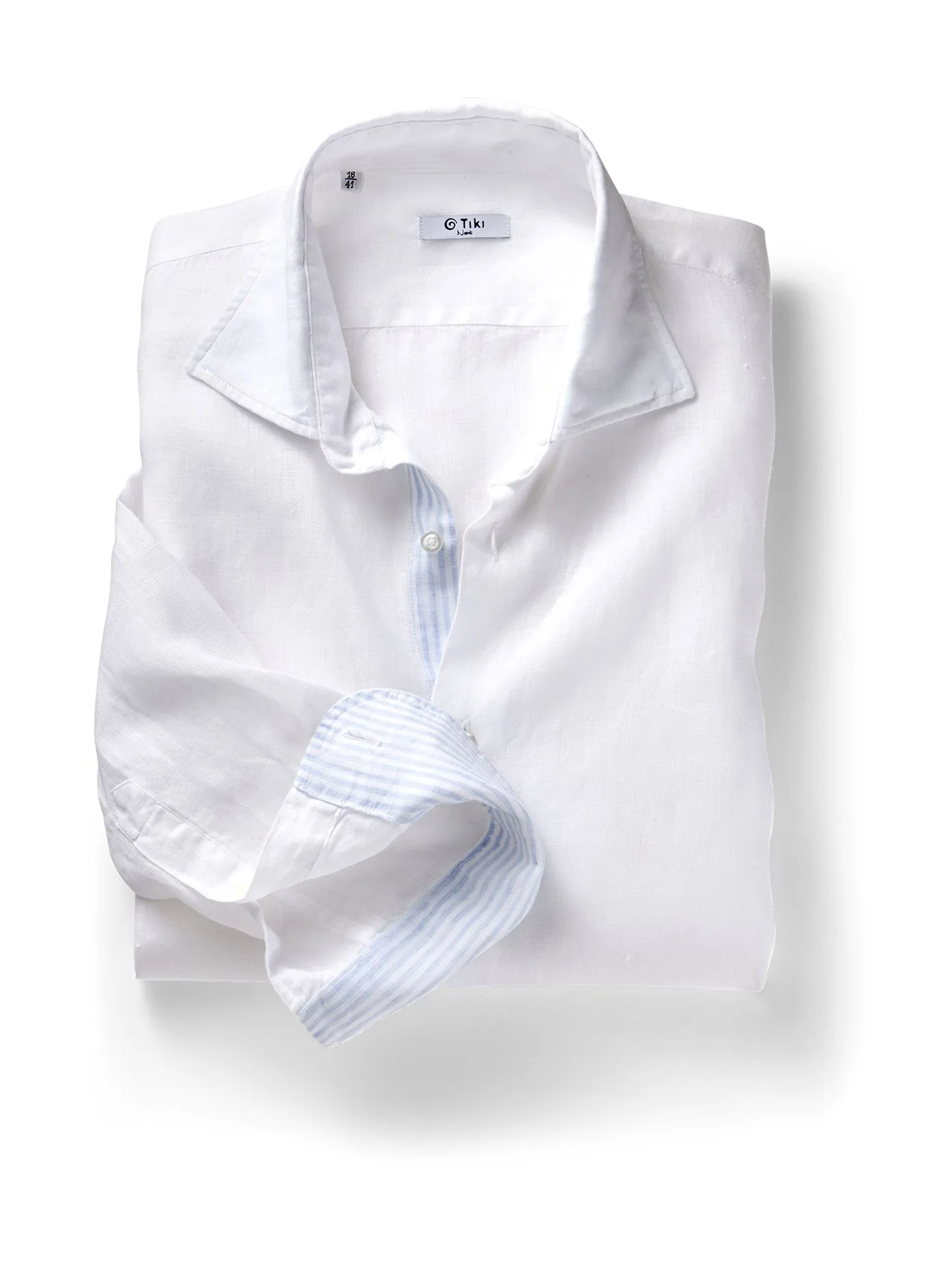 Tiki Solid Linen Shirt