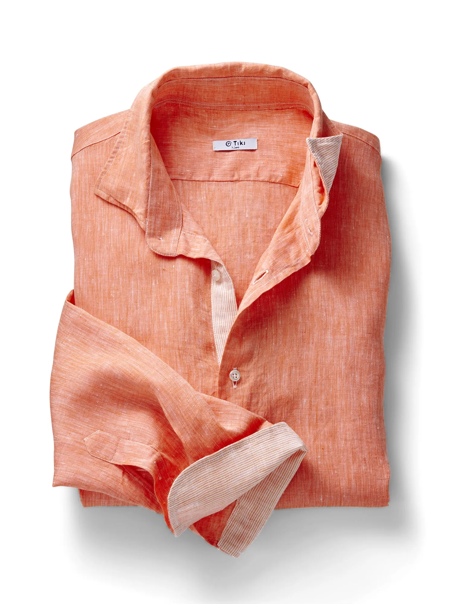 Tiki Solid Linen Shirt