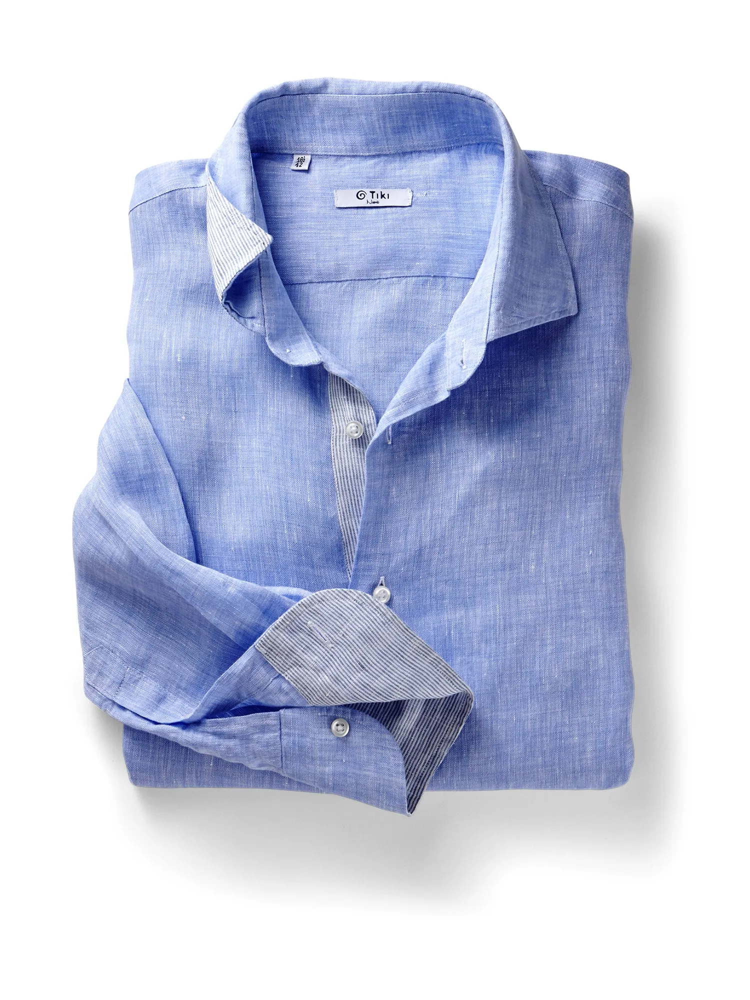 Tiki Solid Linen Shirt