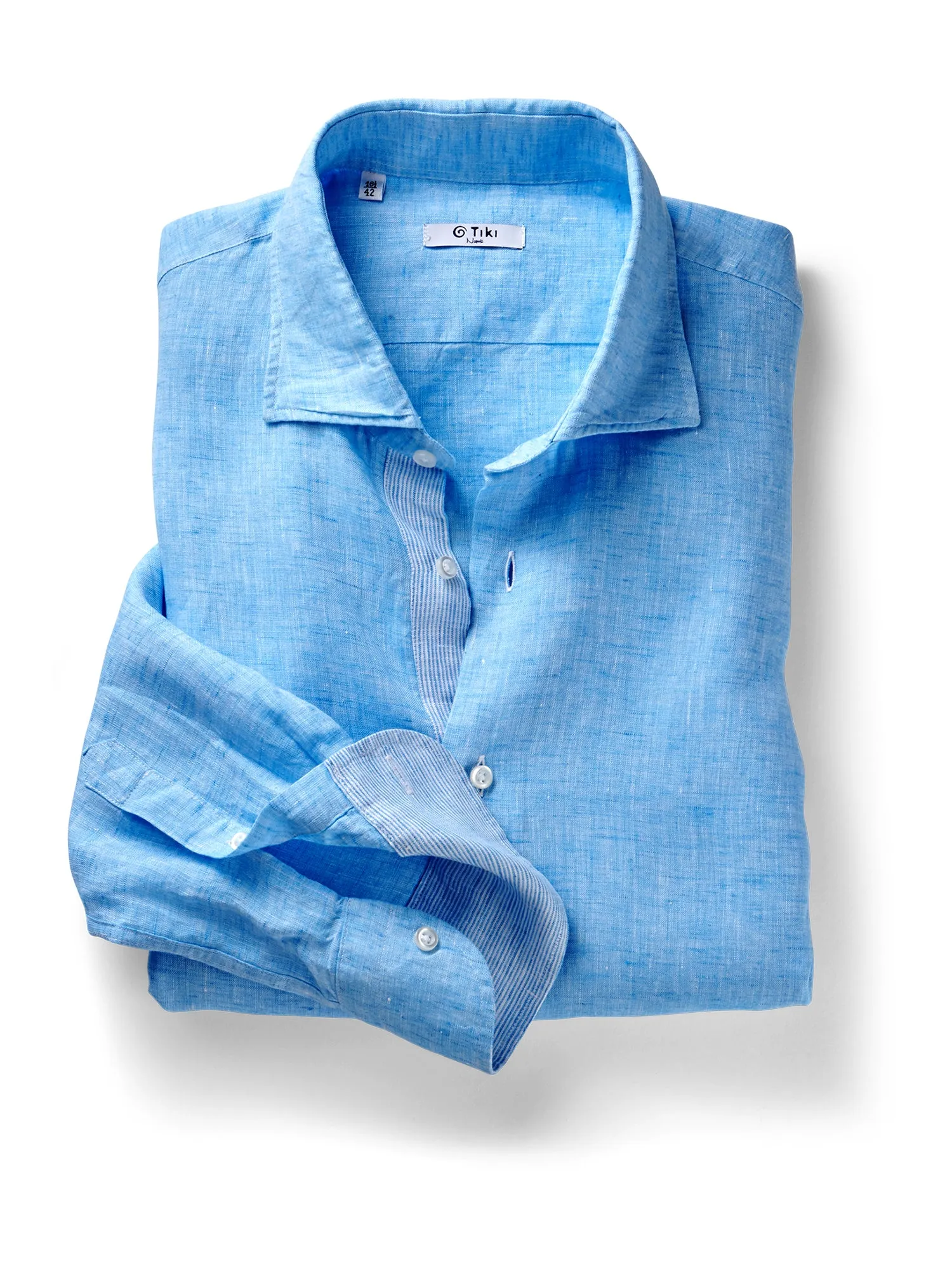 Tiki Solid Linen Shirt