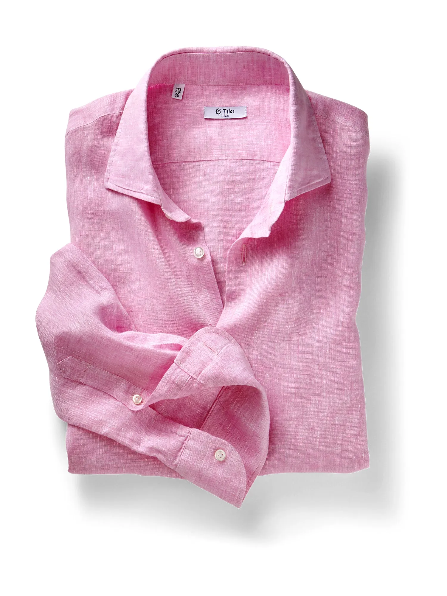 Tiki Solid Linen Shirt