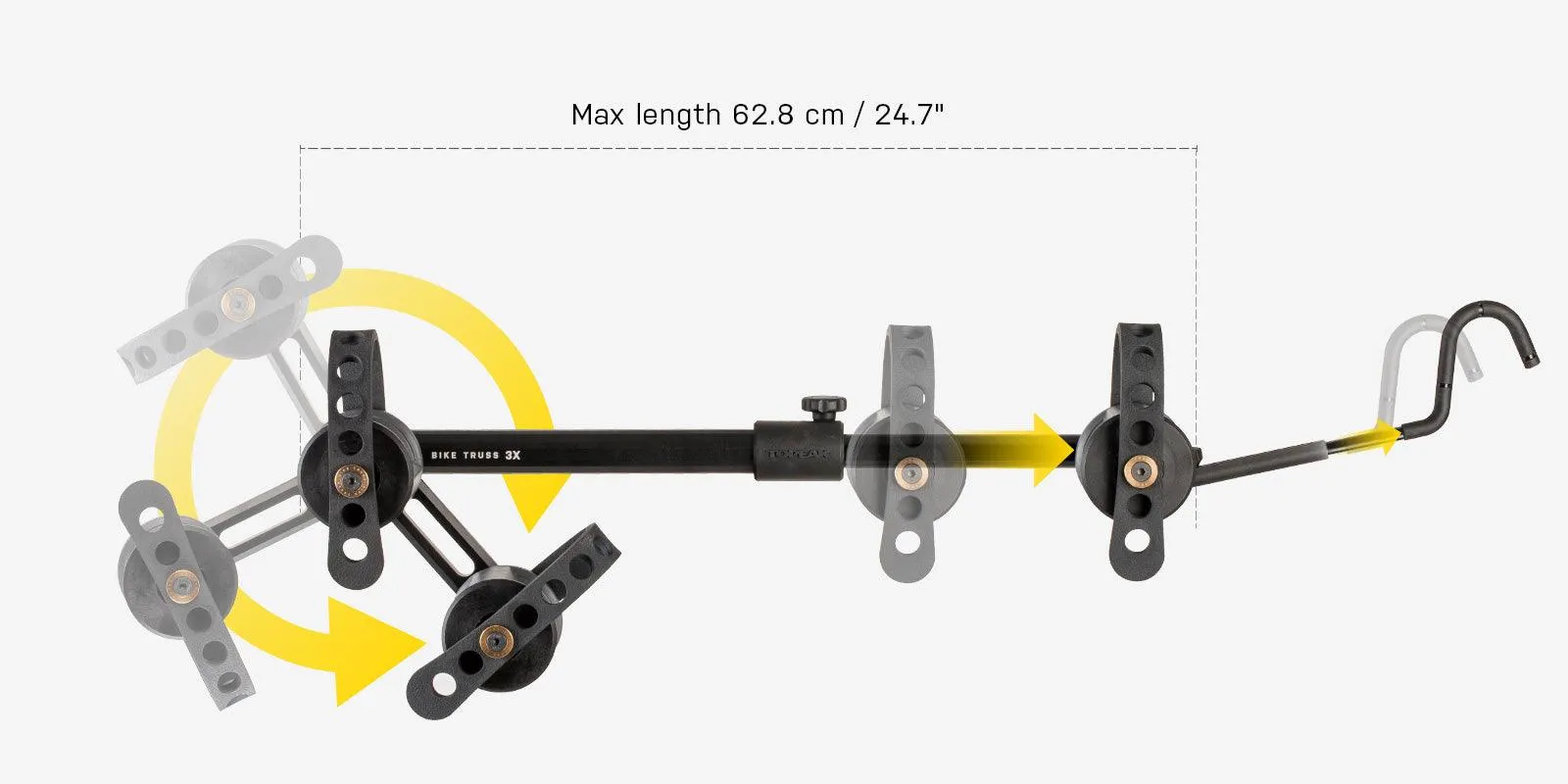 Topeak Bike Truss 3X Clamp