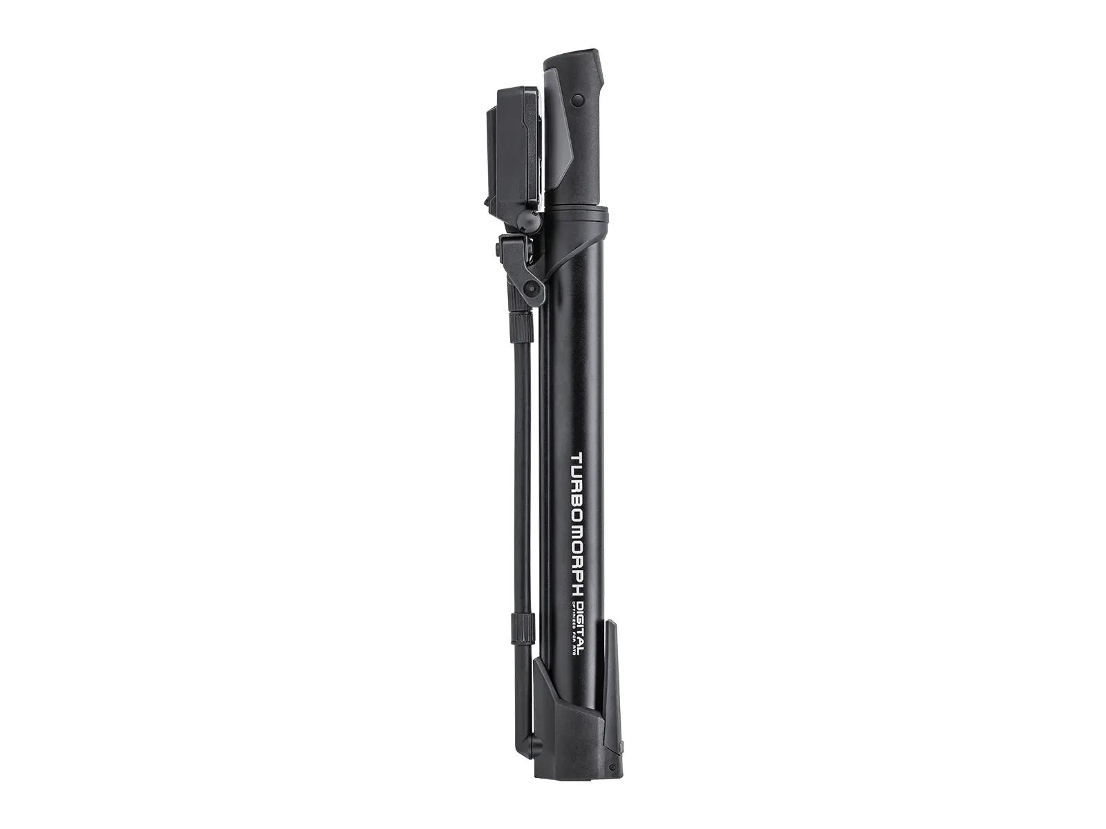 Topeak Turbo Morph Digital High Pressure Mini Pump (Black)
