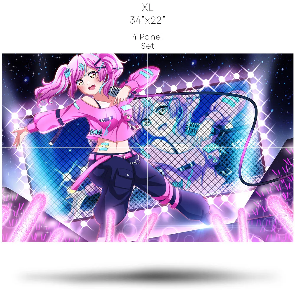 Tsundere Concert Performance Anime Poster