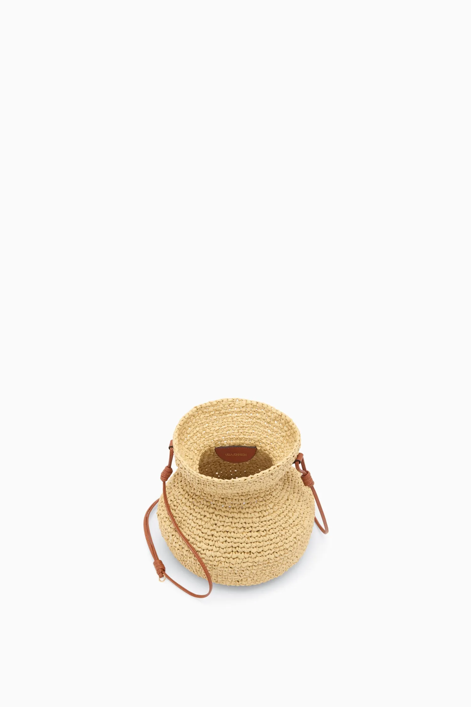 Tulip basket bag- Natural Ulla Johnson