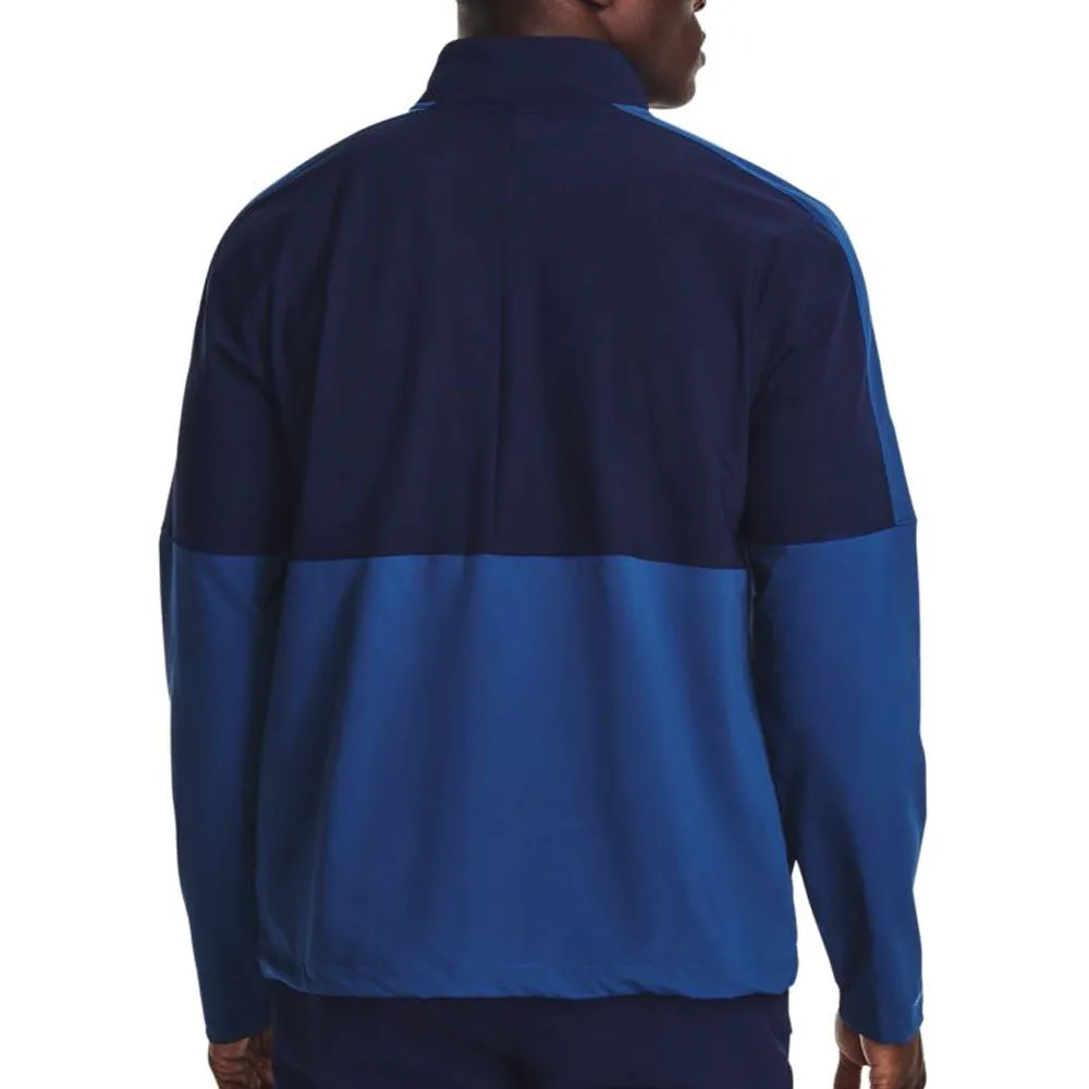 Under Armour Storm Windstrike Full Zip Pullover - Blue Mirage/Midnight Navy