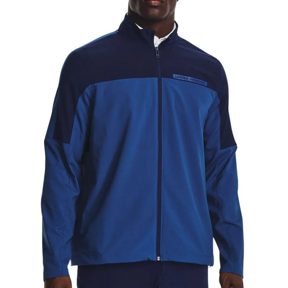 Under Armour Storm Windstrike Full Zip Pullover - Blue Mirage/Midnight Navy