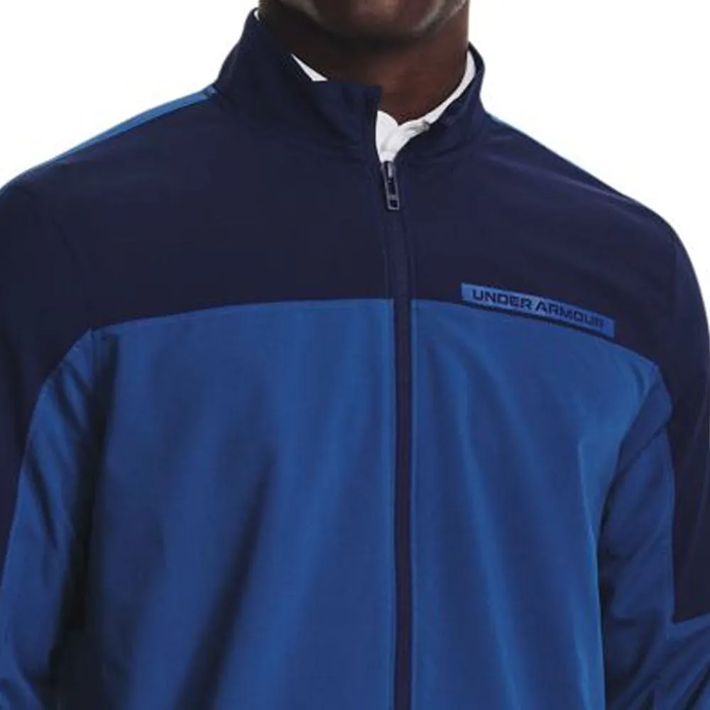 Under Armour Storm Windstrike Full Zip Pullover - Blue Mirage/Midnight Navy