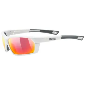 Uvex Sportstyle 225 sunglasses - White mirror green