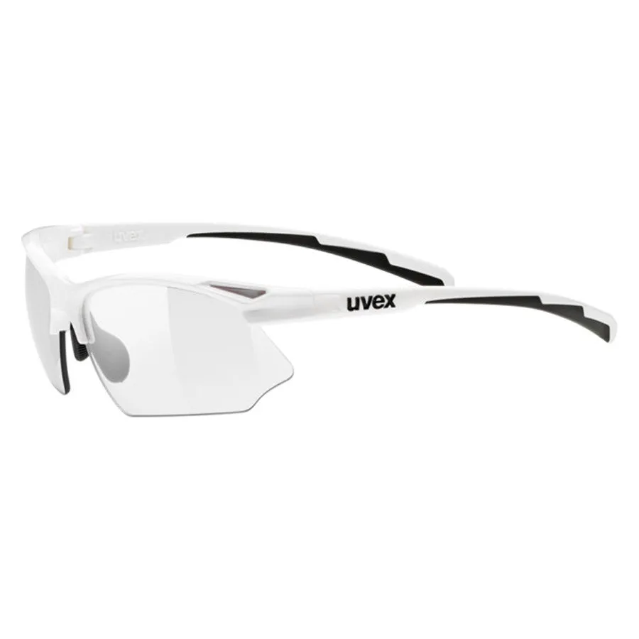 Uvex Sportstyle 802 Glasses - White Variomatic