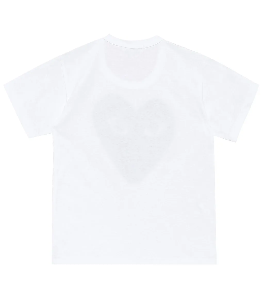 White Black Heart Eyes T-Shirt