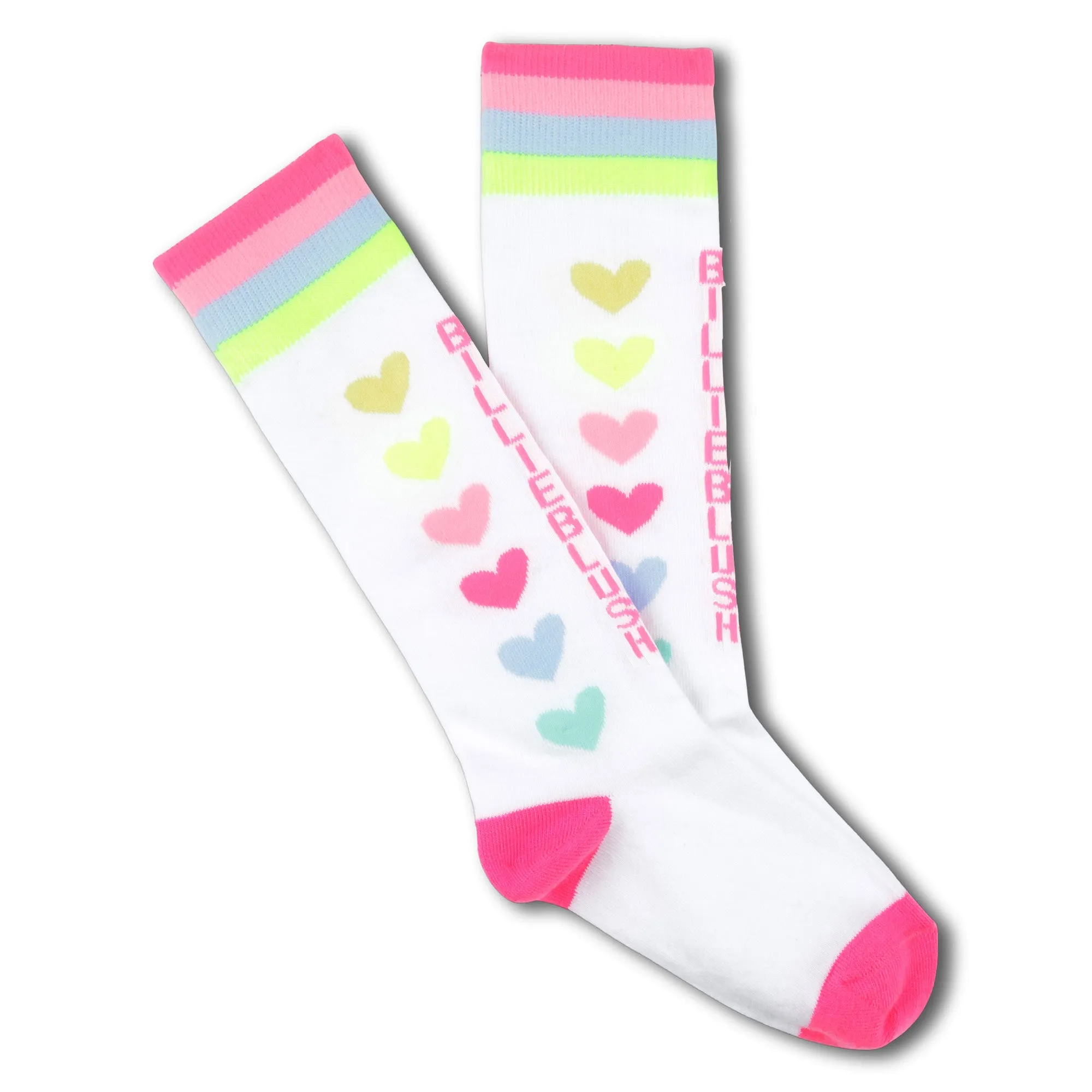 White High Socks