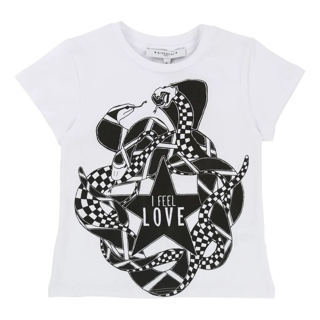 White Snake Short Sleeve T-Shirt