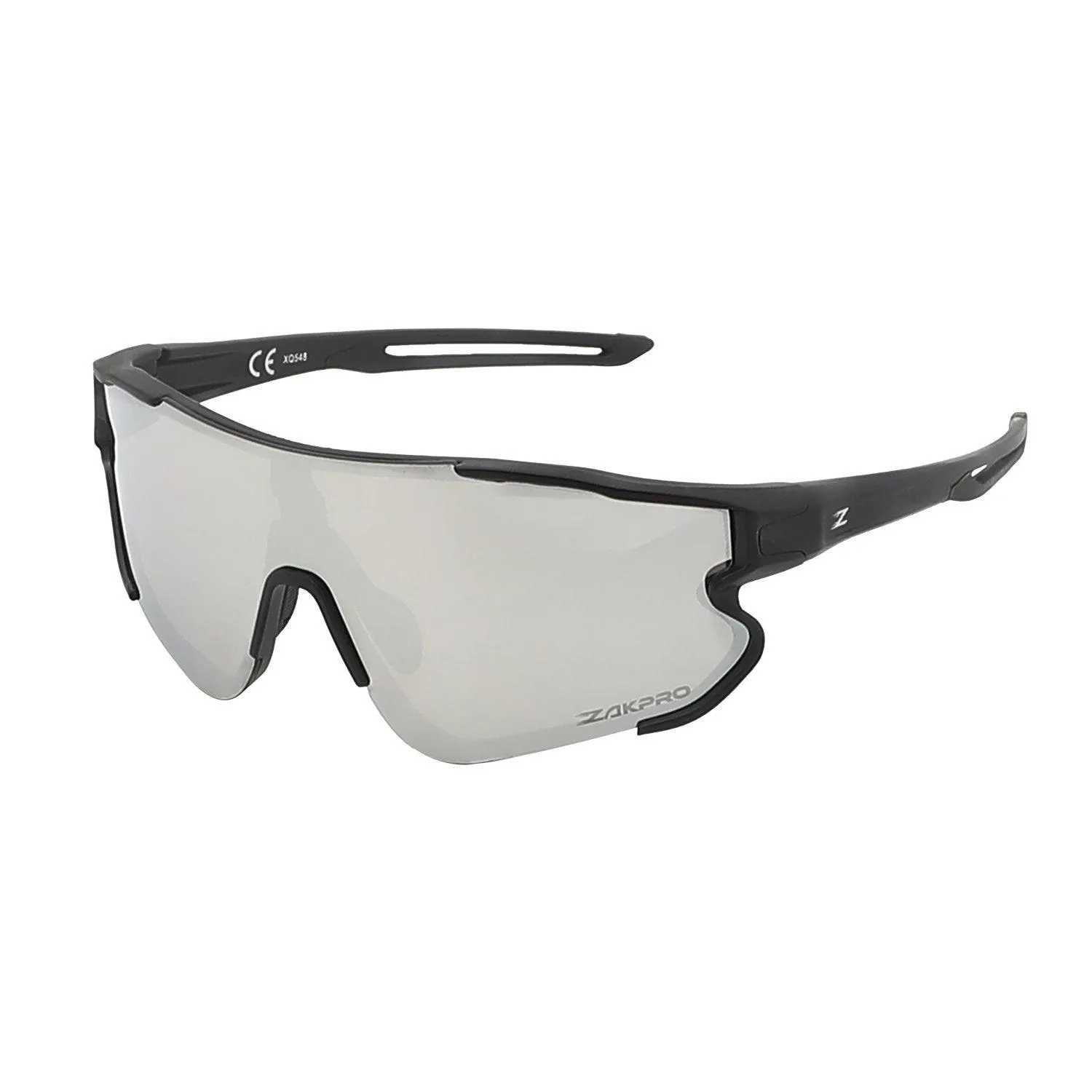Zakpro Professional Outdoor Sport Sunglasses (Mirror Black)
