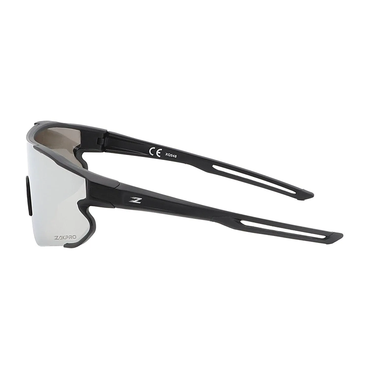 Zakpro Professional Outdoor Sport Sunglasses (Mirror Black)