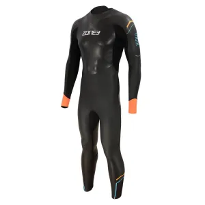 Zone 3 Aspect Breaststroke Men's Wetsuit (Black/Blue/Orange)