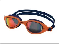 Zone 3 Attack Swimming Googles (Navy/Neon Orange)