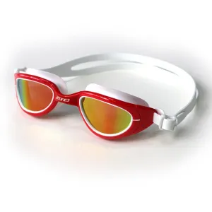 Zone 3 Attack Swimming Googles (Red/White)